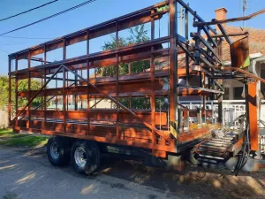 Samoutovarna i samoistovarna prikolica za bale - thumbnail 4